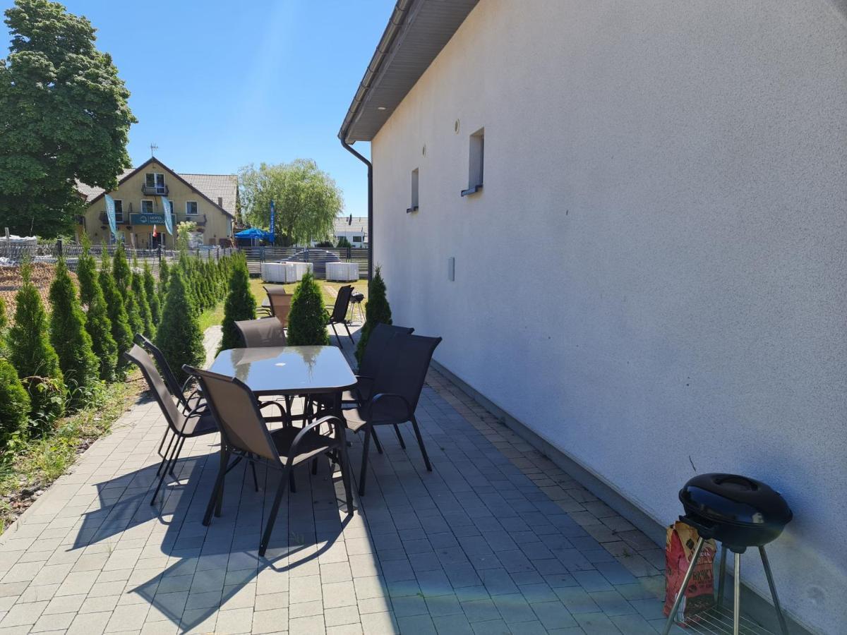 Domki Osada Kalinowa Leba Nowecin Sauna Exterior photo