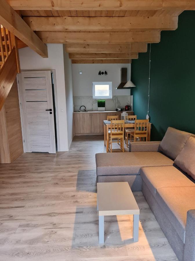 Domki Osada Kalinowa Leba Nowecin Sauna Exterior photo
